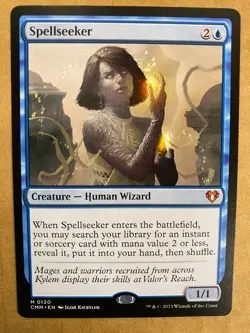 MTG 1x Spellseeker # 120 Commander Masters Legacy Magic the Gathering Card x1 NM - Image 1