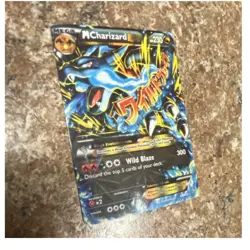 Pokemon Mega Charizard EX Wild Blaze & Crimson Dive Foil Card Lot (2) - Image 1