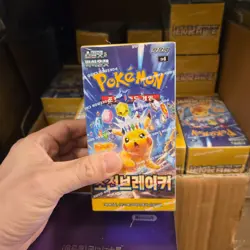 Pokemon Card Scarlet Violet Super Electric Breaker SV8 Booster Box Korean - Image 1