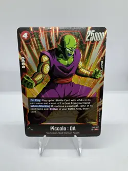 Bandai Piccolo : DA FB07-017 Super Rare Battle 25000 Dragon Ball Super Card Game - Image 1