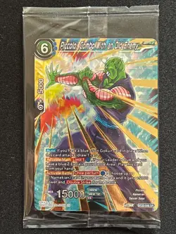 Dragon Ball Super Card Game Sealed Piccolo Combo With an Old Enemy Foil Card SR - Image 1