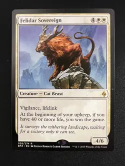 Felidar Sovereign R Battle for Zendikar 26 LP - Image 1
