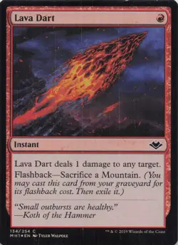 Lava Dart Modern Horizons Foil #134 NM MTG - Image 1