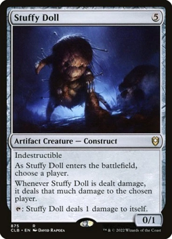 Stuffy Doll - Commander Legends: Battle for Baldur's Gate - Magic - MTG - Image 1