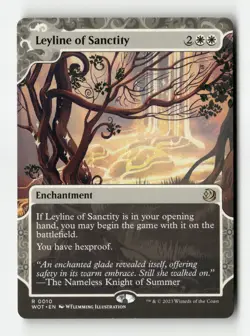 Leyline of Sanctity - Wilds of Eldraine Enchanting Tales - #10 - Non-Foil - NM - Image 1