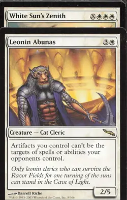Mirrodin #8 Leonin Abunas - Image 1