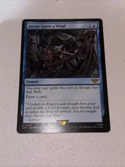 Borne Upon a Wind [LTR - 44] - MP [Foil] TCG MTG - Image 1