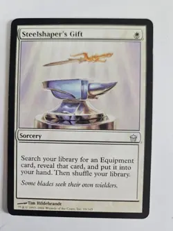 MTG Steelshaper's Gift Fifth Dawn Regular - Image 1