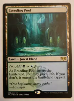 Breeding Pool Ravnica Allegiance Regular Rare Land NM+ - Image 1