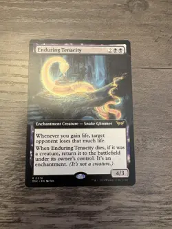 Magic the Gathering MTG Enduring Tenacity Extended Art Near Mint - Image 2