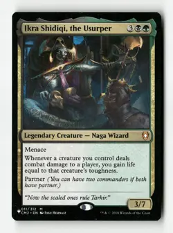 Ikra Shidiqi, the Usurper - #CM211 - Non Foil - MTG - Near Mint - Image 1
