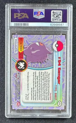 2x Lot Topps Chrome Pokemon Gengar #94 PSA 9 Regrade Candidates Possible Gems - Image 4