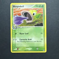Pokemon Weepinbell 51/112 FireRed & LeafGreen Uncommon - Image 1