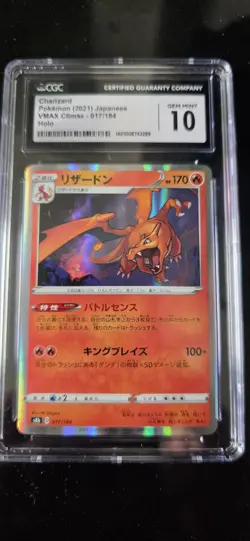 Pokemon TCG Charizard 6-Card Graded Holo Japanese Lot - VSTAR/Radiant/V - Image 1