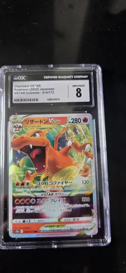 Pokemon TCG Charizard 6-Card Graded Holo Japanese Lot - VSTAR/Radiant/V - Image 3
