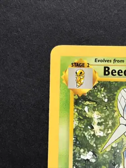 Beedrill 17/102 Base Set Rare - Vintage Pokemon Card WOTC 1999 #3 - Image 2