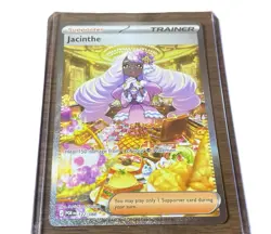 Pokemon TCG Jacinthe Trainer-Supporter POR 122/088 Holo Rare English Card - Image 3
