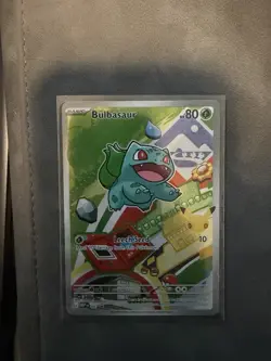 Bulbasaur 037 Black Star Promo Pokemon Card NM - Image 1