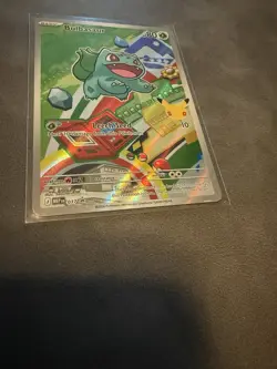 Bulbasaur 037 Black Star Promo Pokemon Card NM - Image 4