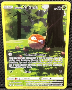 Hisuian Voltorb GG01/GG70 Galarian Gallery Holo - Crown Zenith -NM- Pokemon TCG - Image 1