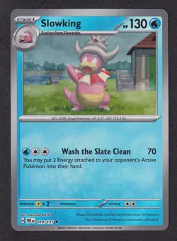 Pokemon TCG Slowking 019/131 Masterball Holo SV:Prismatic Evolutions Near Mint - Image 1
