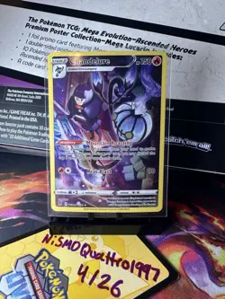 Pokemon TCG Chandelure TG04/TG30 Lost Origin Trainer Gallery Holo Stage 2 150 HP - Image 1