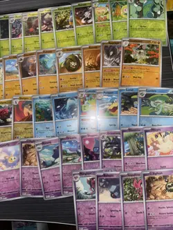 Pokemon TCG Journey Together Bulk Lot Reverse Holos Holos Rare Common Ex - Image 4