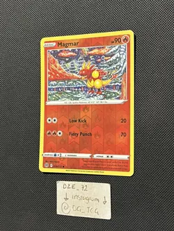 Pokemon Brilliant Stars - Magmar - 019/172 - Reverse Holo - M/NM - Image 4