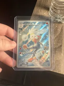 Pokemon Raboot Illustration Rare Holo 147/142 SV07 Stellar Crown Stage 1 90 HP - Image 3