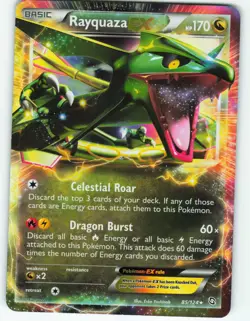 Rayquaza ex - 85/124 Dragons Exalted - Pokemon TCG - 2012 - Image 1