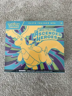Pokemon TCG - Ascended Heroes ETB Elite Trainer Box (WITH A RIP) - Image 1