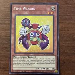 🔥Time Wizard MZMU-EN060 1st Edition Secret Rare YuGiOh!🔥 - Image 1