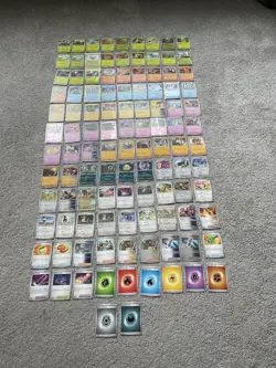 Pokemon TCG Temporal Forces Part Set X 110 Different Cards - Image 1