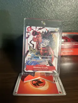 One Piece CCG Monkey.D.Luffy 3rd Anniversary ST01-012 - Image 1