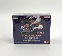 2025 One Piece OP10 TCG English Royal Blood Booster Box Factory Sealed - Image 1