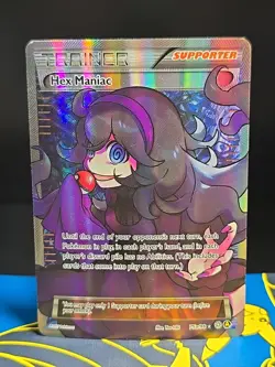 Pokemon Maniac 75a/98 Trainer Alternative Art Promo Card Full Art - Image 2