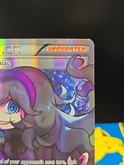 Pokemon Maniac 75a/98 Trainer Alternative Art Promo Card Full Art - Image 4