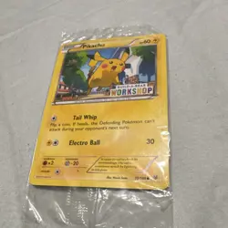 Pokemon Pikachu Build-A-Bear Workshop Promo Card 20/108 2016 - Image 1