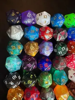 Mtg Spindown Dice Counters Lot of 36, Each From Differant Sets - Image 2