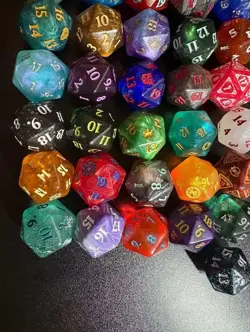 Mtg Spindown Dice Counters Lot of 36, Each From Differant Sets - Image 3
