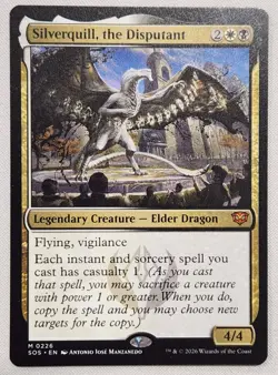 MTG Magic [x1] Silverquill, the Disputant [x1] Secrets of Strixhaven M/NM - Image 1