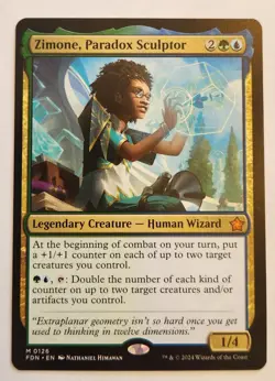 Zimone, Paradox Sculptor Foundations Regular Mythic NM+ - Image 1