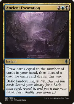 [MTG] Ancient Excavation (027) (C16) LP-HP - Image 1