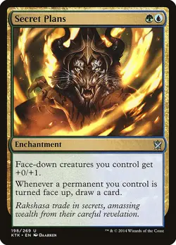[MTG] Secret Plans (198) (KTK) LP-HP - Image 1
