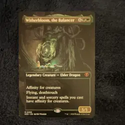 Magic: The Gathering (MTG) Witherbloom, the Balancer, SOS Borderless - Image 1