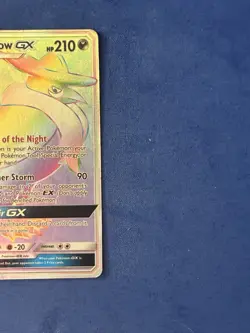 Pokemon Honchkrow GX 223/214 Sm-Unbroken Bonds Secret Rare Full Art Holo 210 HP - Image 5