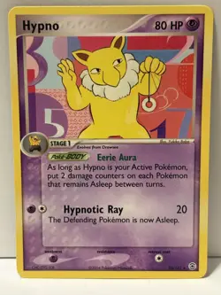 Hypno 25/112 FireRed & LeafGreen NM Pokemon Fast Shipping - Image 1