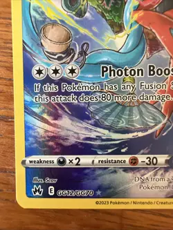 Pokemon TCG Deoxys GG12/GG70 Crown Zenith: Galarian Gallery Ultra Rare Holo - Image 2