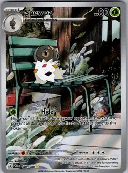 Spewpa 089/088 Holo Illustration Rare Perfect Order Pokemon Near Mint - Image 1