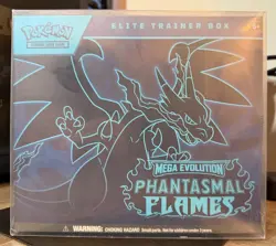 Pokemon TCG Phantasmal Flames - Elite Trainer Box sealed Protector included! - Image 1